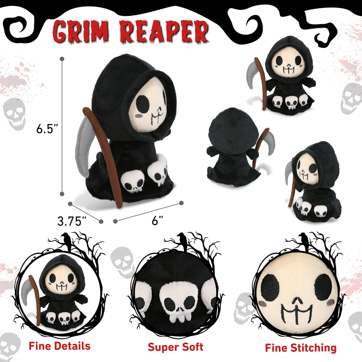 Grim Reaper Plush