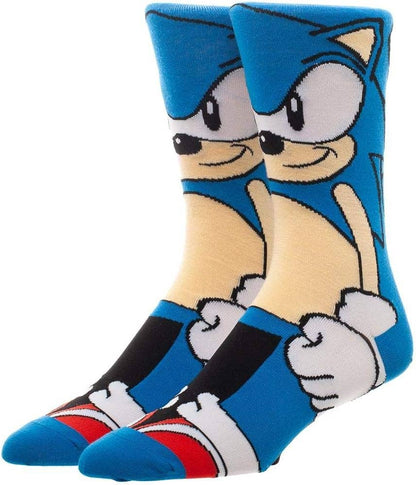 Sonic the Hedgehog 360 casual Character Crew Socks for Men