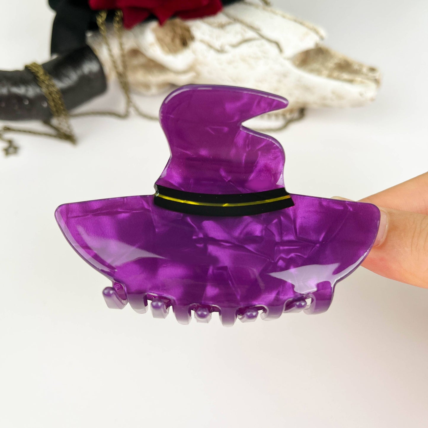 Halloween Witch Hat Hair Clip