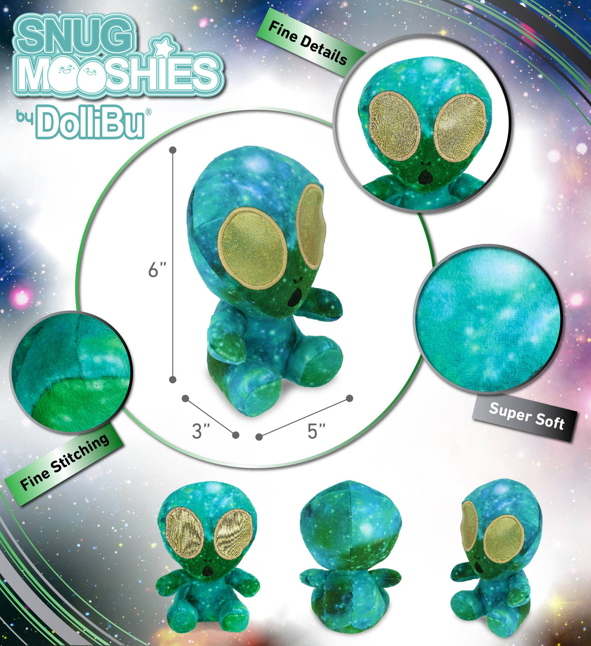 Space Green Alien