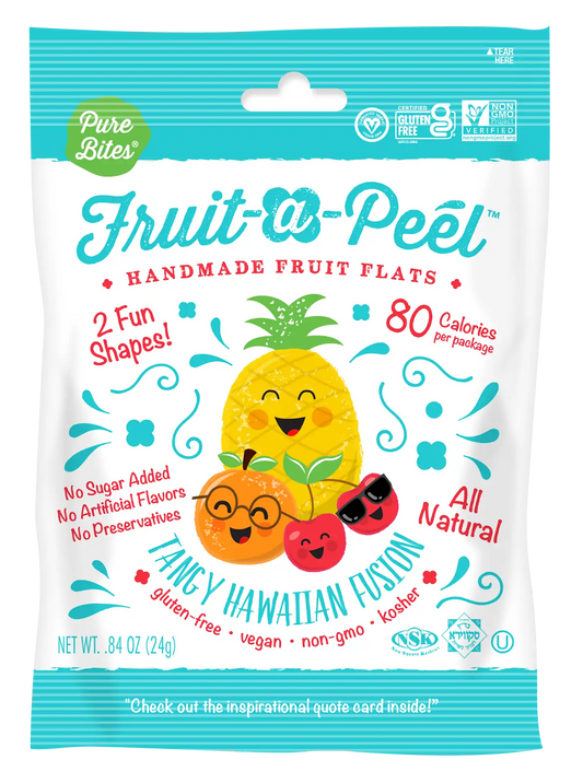 Fruit-a-Peel Tangy Hawaiian Fusion Fruit Flats