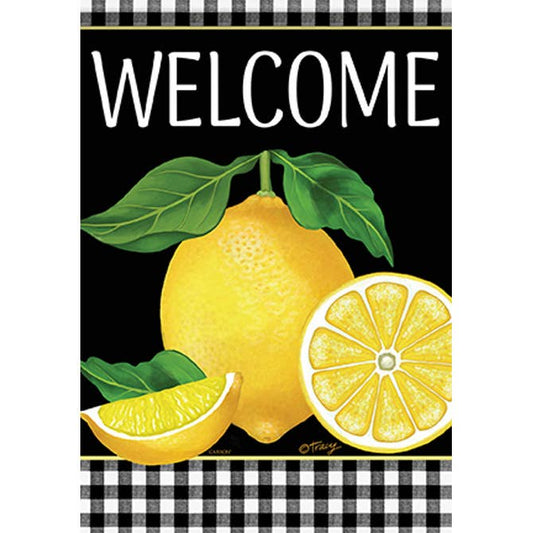 "Lemmon Summer" Dura Soft Garden Flag