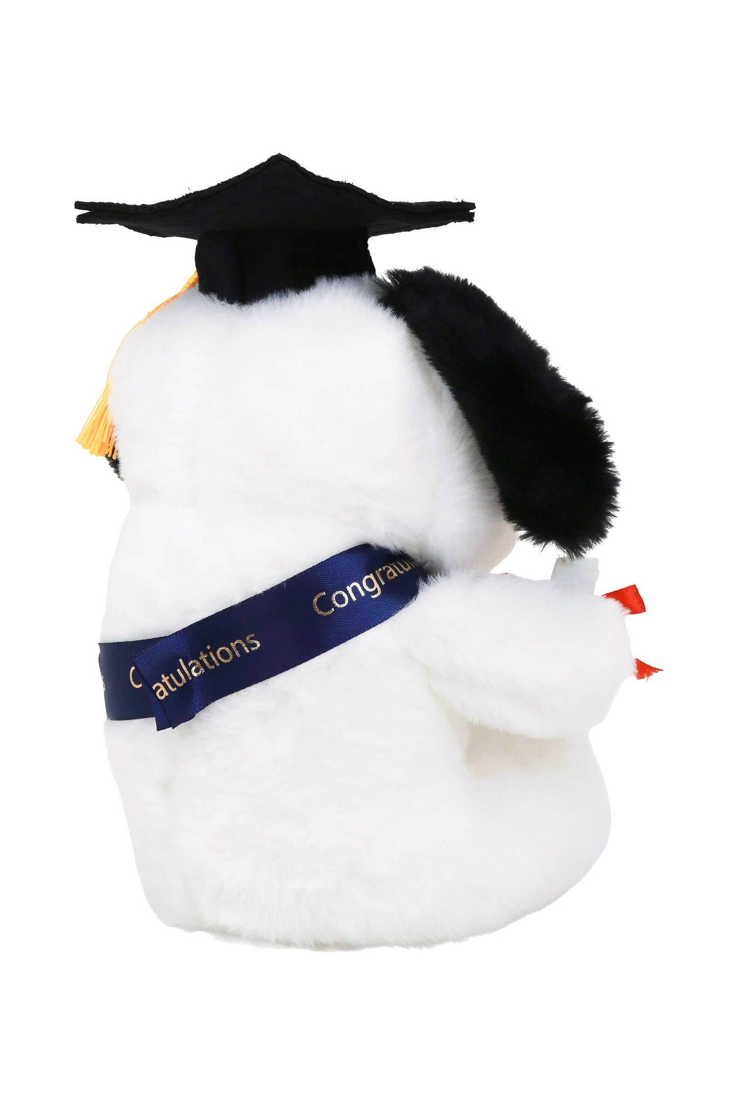 Graduation Puppy Dog Soft Stuffed Plush