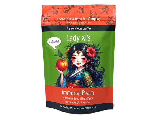 Lady Xi's Immortal Peach Tea: 2 oz Pouch