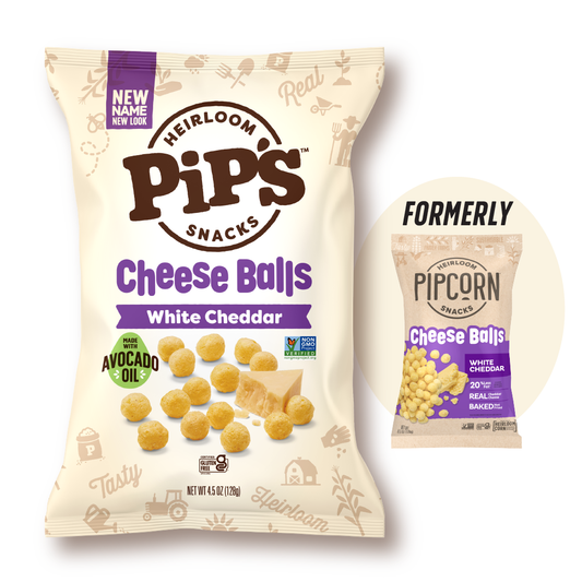 White Cheddar Cheese Balls, 4.5oz