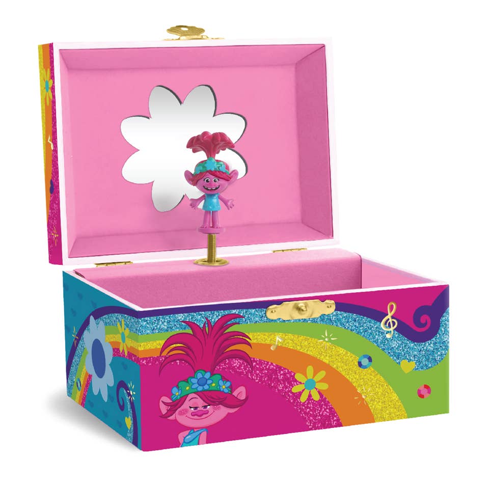 Officially Licensed Mini Treasures Jewelry Box (Trolls)