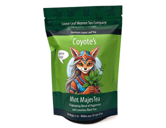 Coyote's Mint MajesTea: 2 oz Pouch