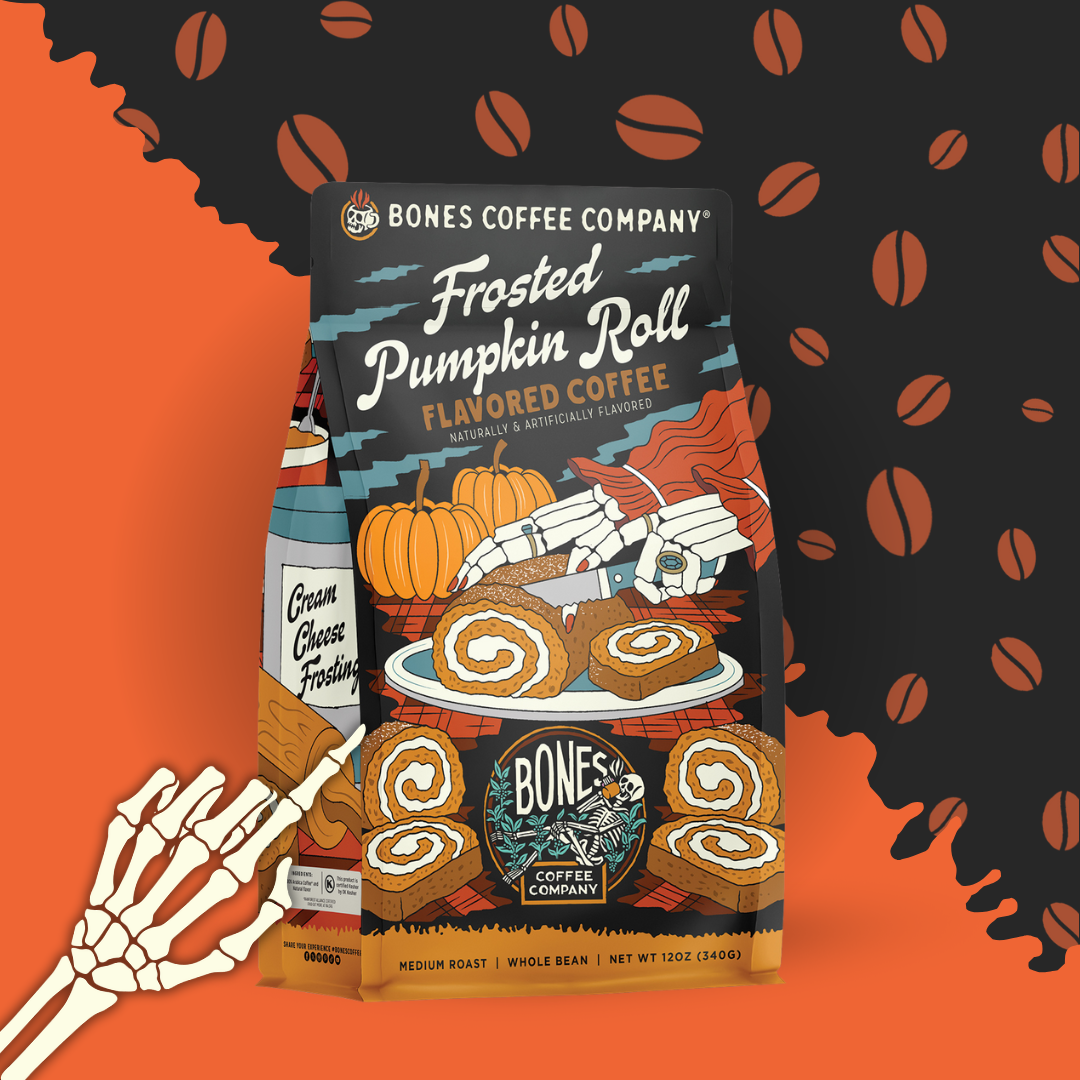 Frosted Pumpkin Roll Coffee | 12oz | Ground