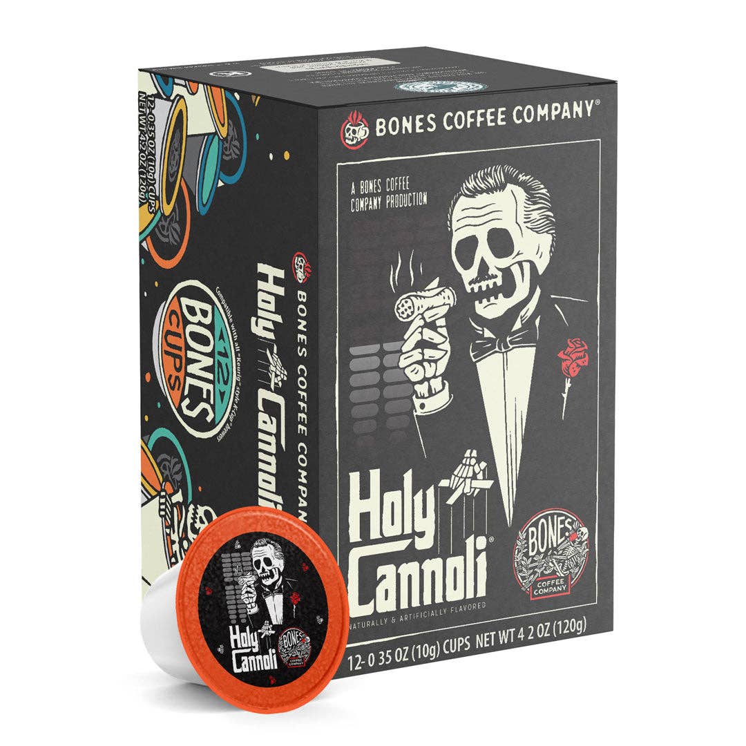Holy Cannoli Coffee Pods | 12 Count | Flavored Coffee