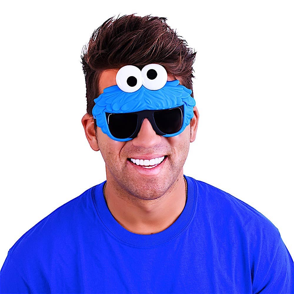 Officially Licensed Sesame Cookie Monster Sun-Staches