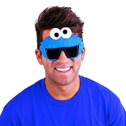 Officially Licensed Sesame Cookie Monster Sun-Staches