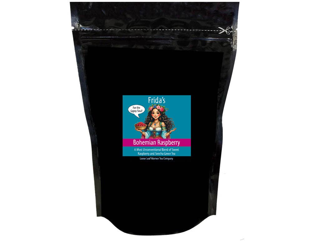 Frida's Bohemian Raspberry Tea: 2 oz Pouch