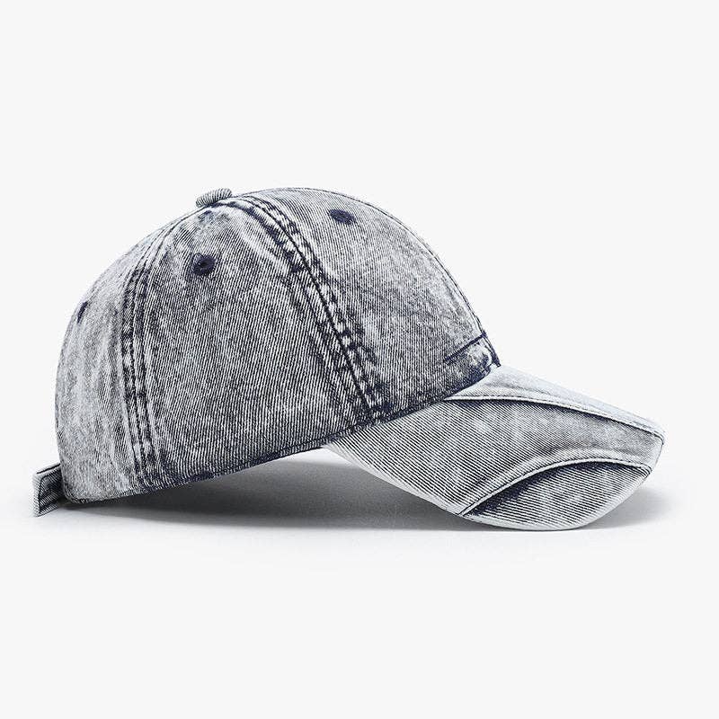 Vintage Washed Soft Top Cap Distressed Blue