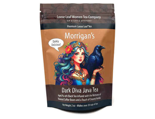 Morrigan's Dark Diva Java Tea: 2 oz Pouch