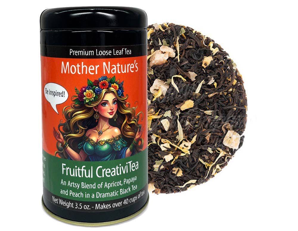 Mother Nature's Fruitful CreativiTea: 2 oz Pouch