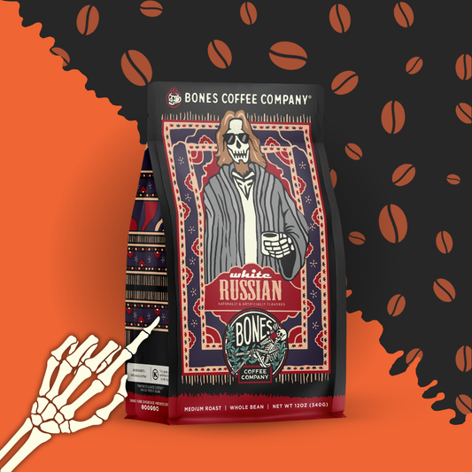 White Russian Flavored Coffee | 12oz | Whole Bean & Ground: Ground