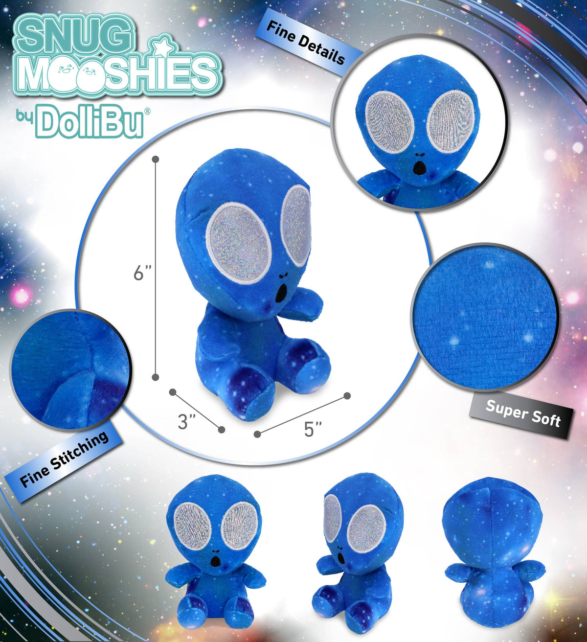 Space Blue Alien