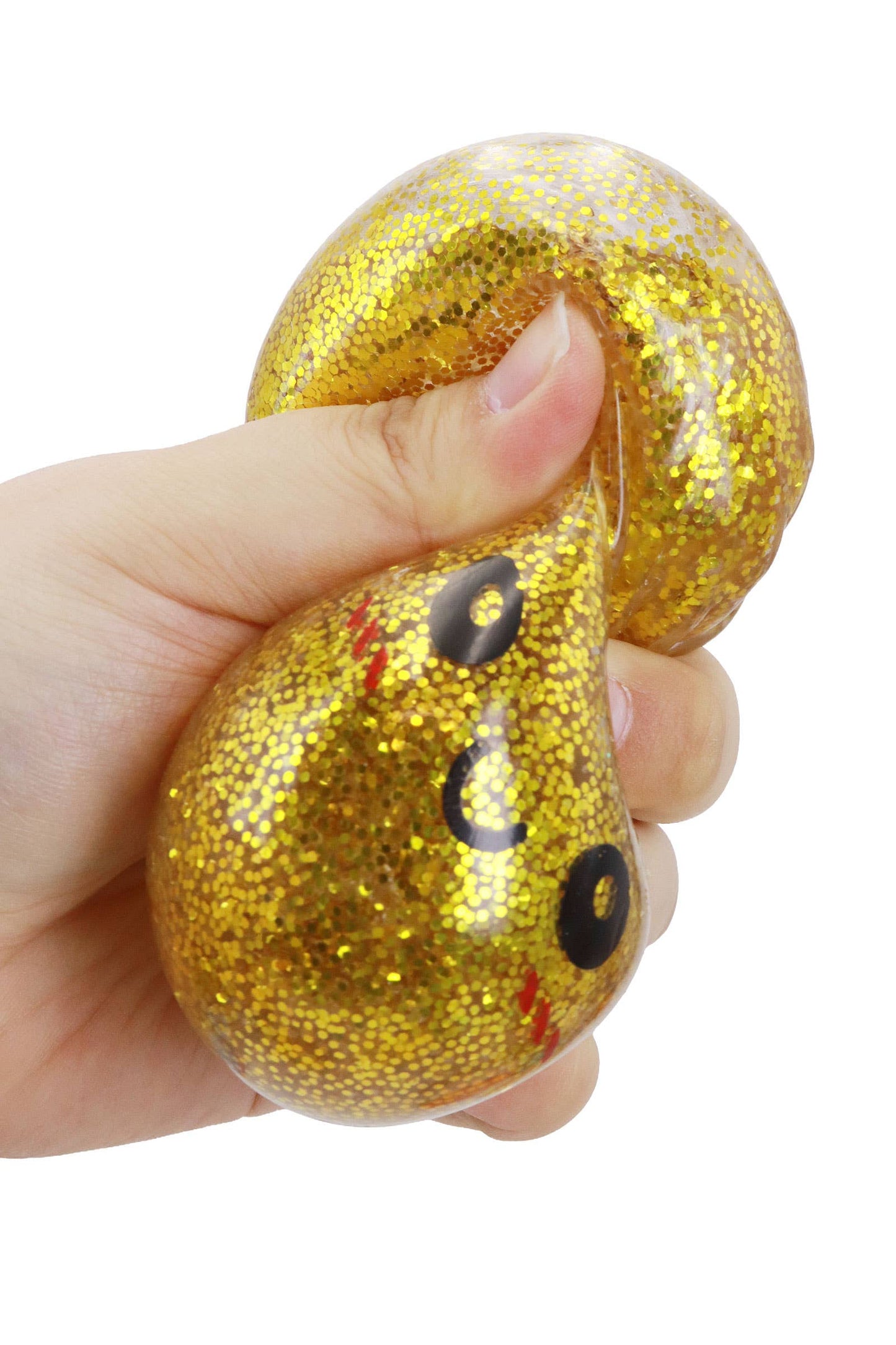 Glitter Jelly Bao Bun Dumpling Jiggly Slime Squishy