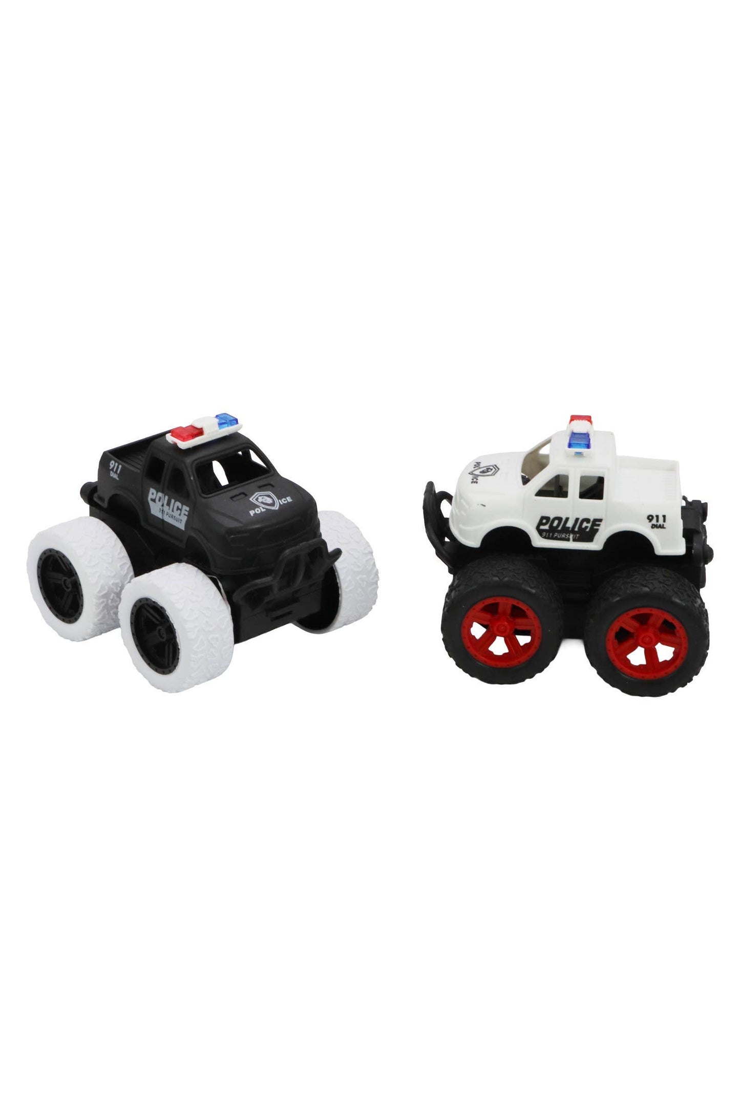 Police Monster Truck Inertia Car Toy