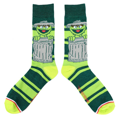 Sesame Street Muppet Characters Casual Crew Socks 5-Pack