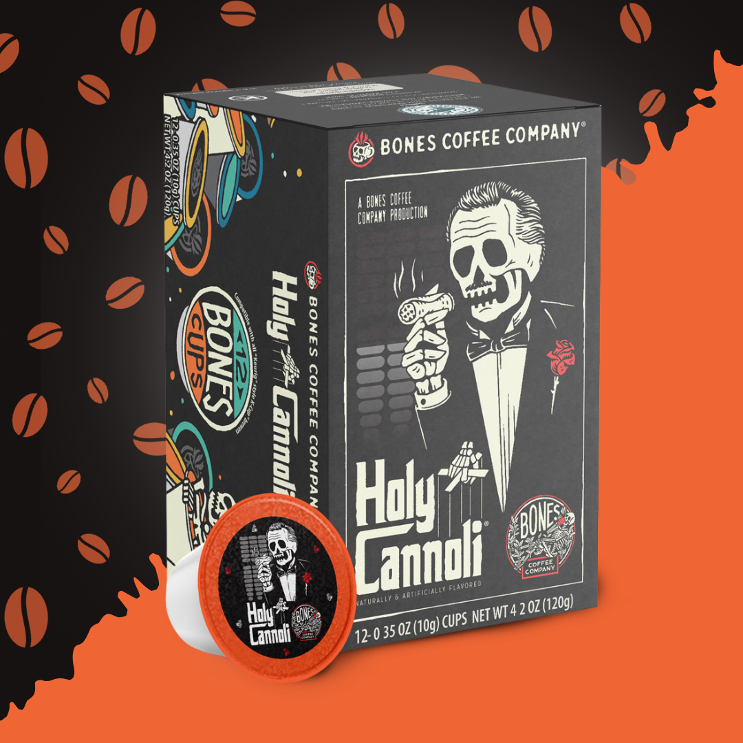 Holy Cannoli Coffee Pods | 12 Count | Flavored Coffee