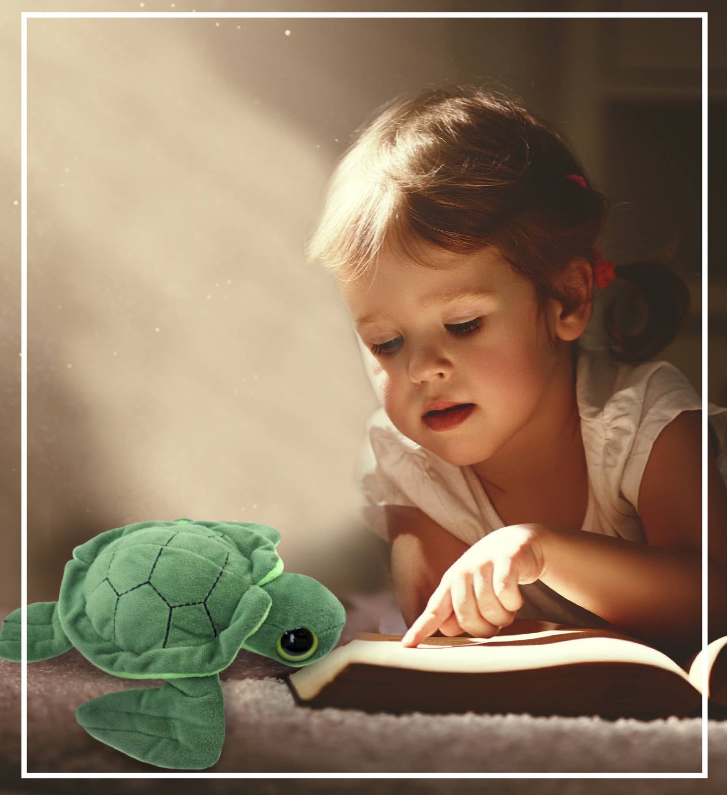 Big Eye 6" Plush - Sea Turtle