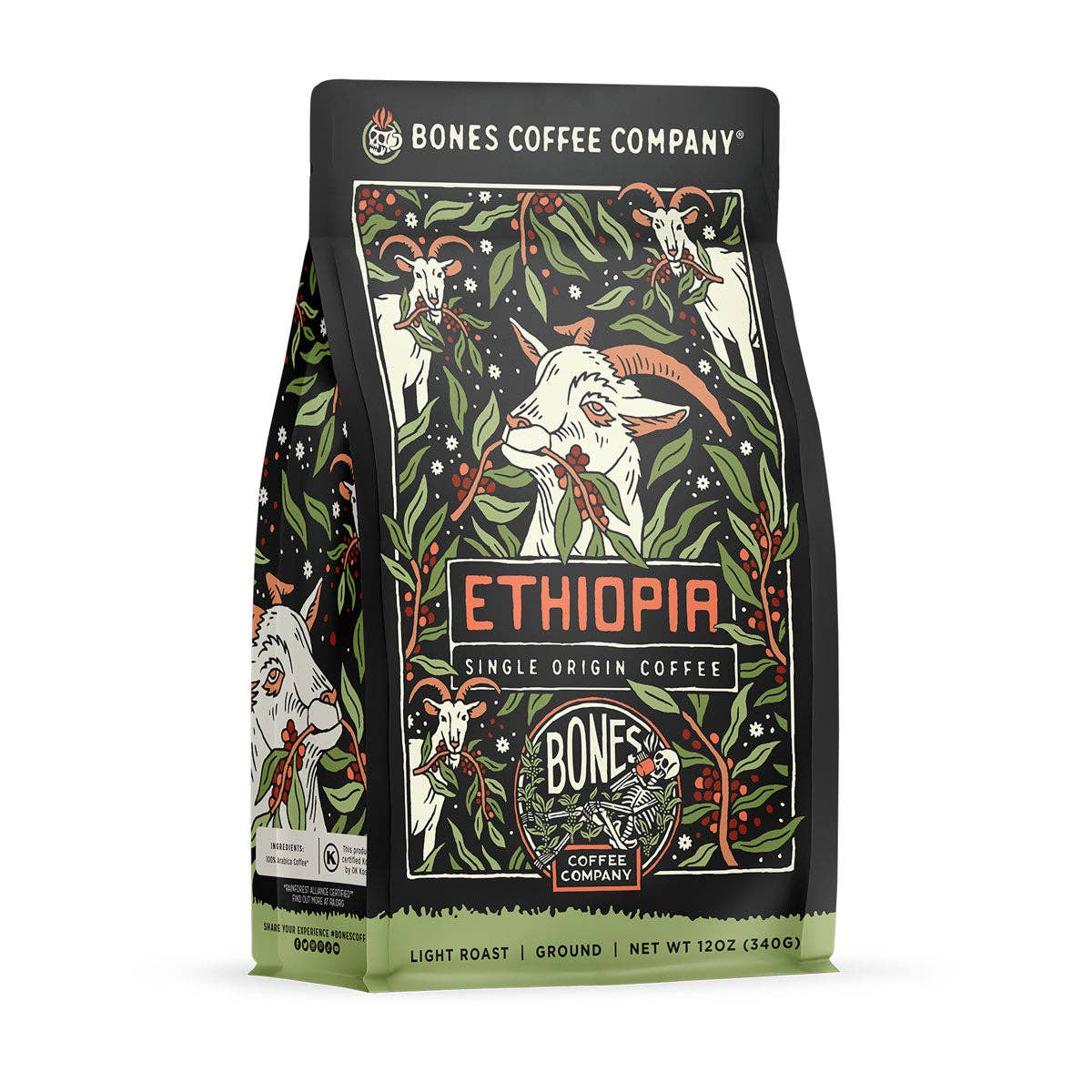 Ethiopia Single-Origin Coffee | 12oz | Ground