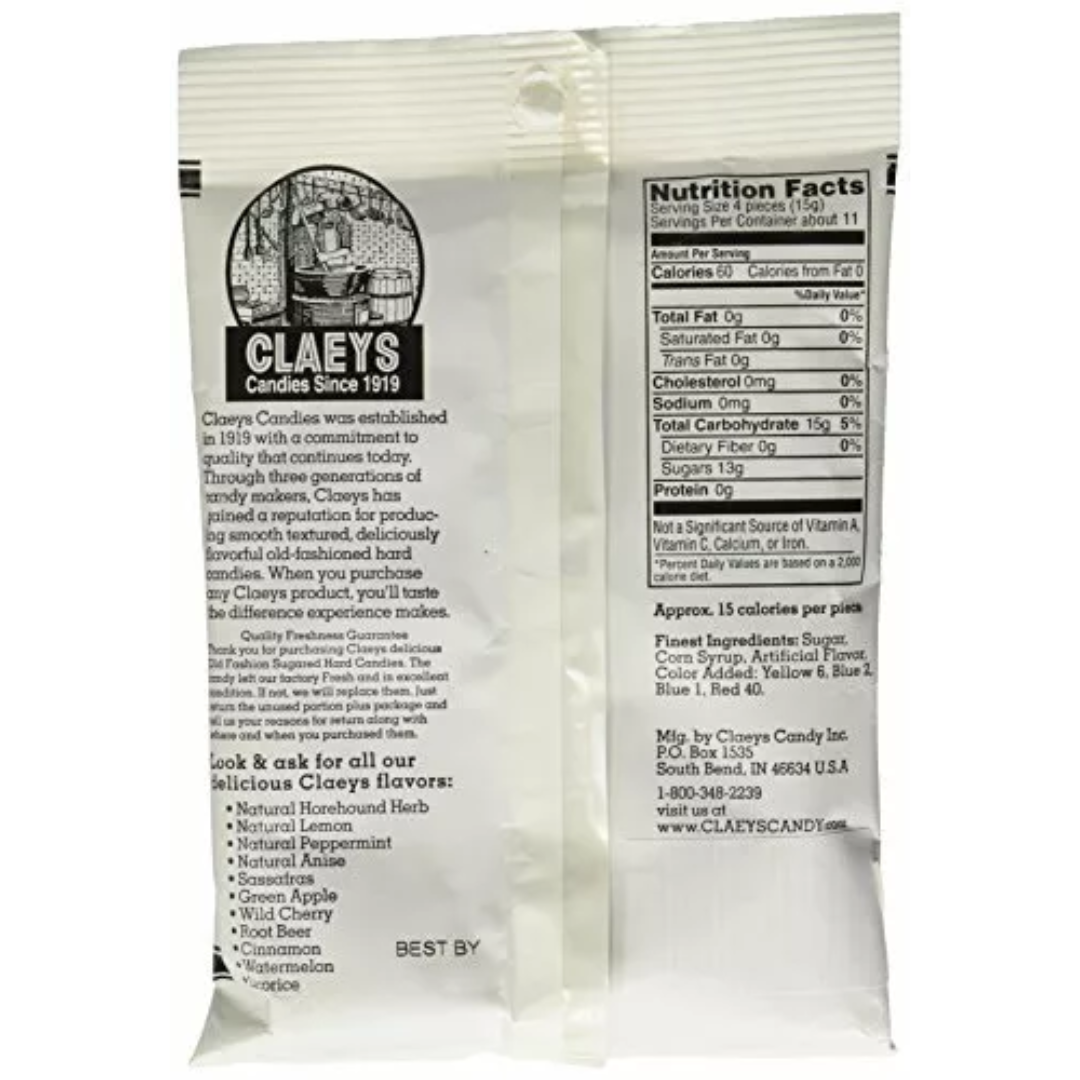 Claeys Old Fashioned Hard Candies - Licorice