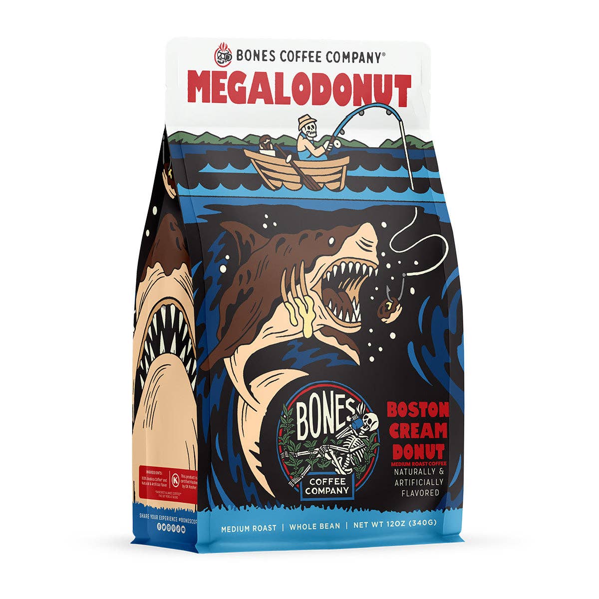 Megalodonut Flavored Coffee | 12oz | Ground