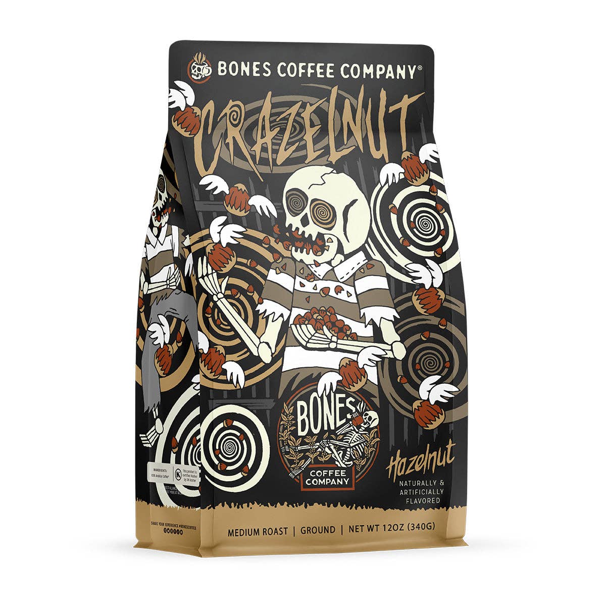Crazelnut Flavored Coffee | 12oz | Ground