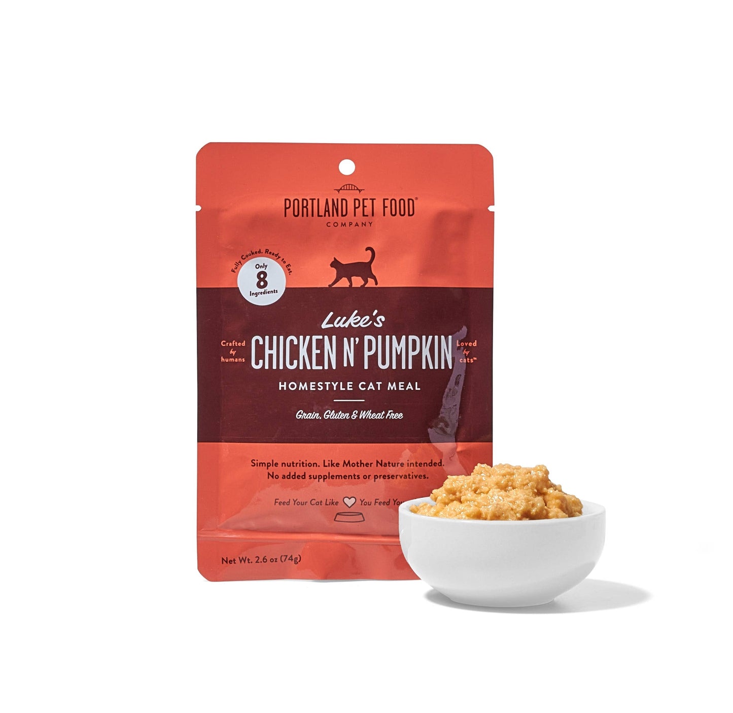 Luke's Chicken N' Pumpkin Human Grade Fresh Wet Food