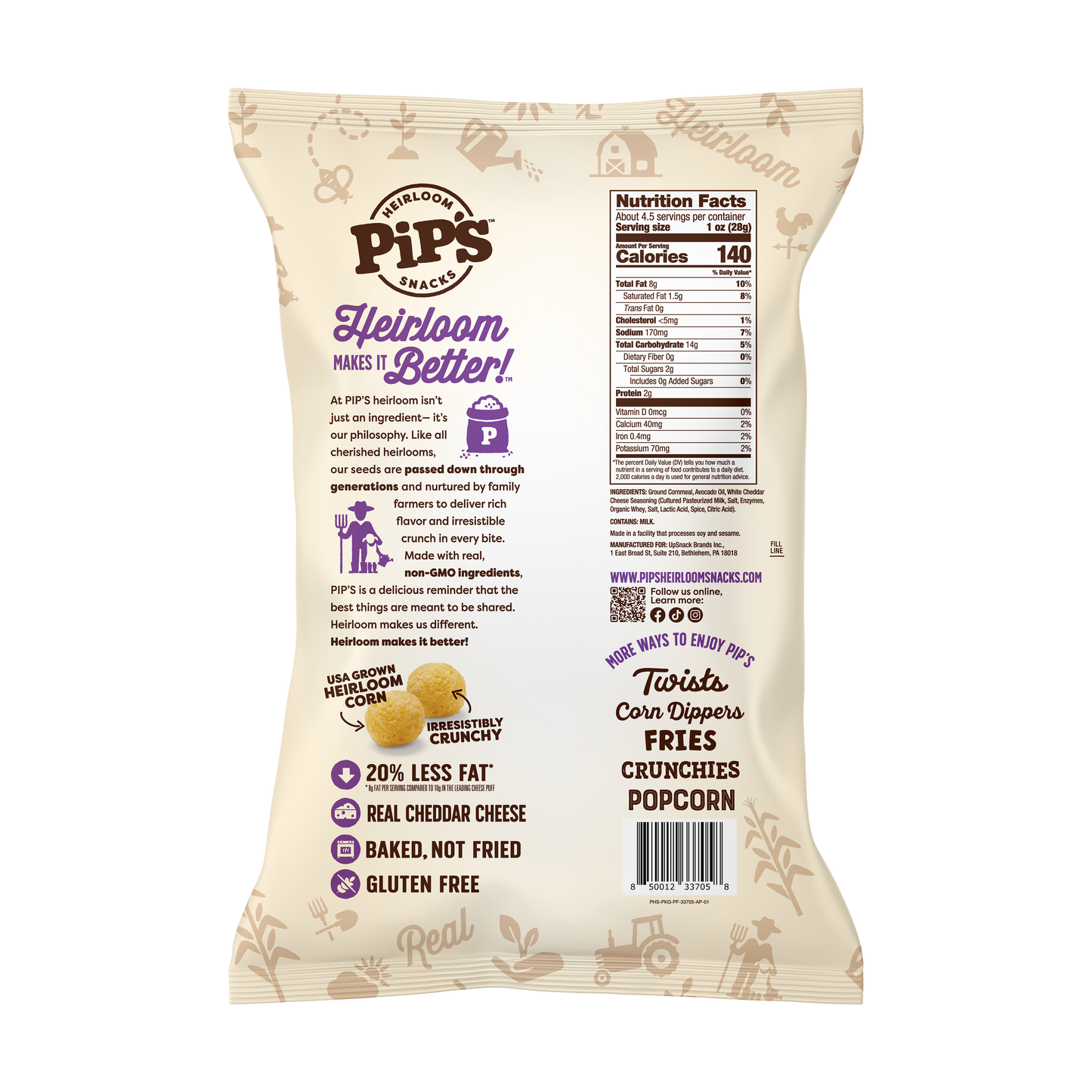 White Cheddar Cheese Balls, 4.5oz
