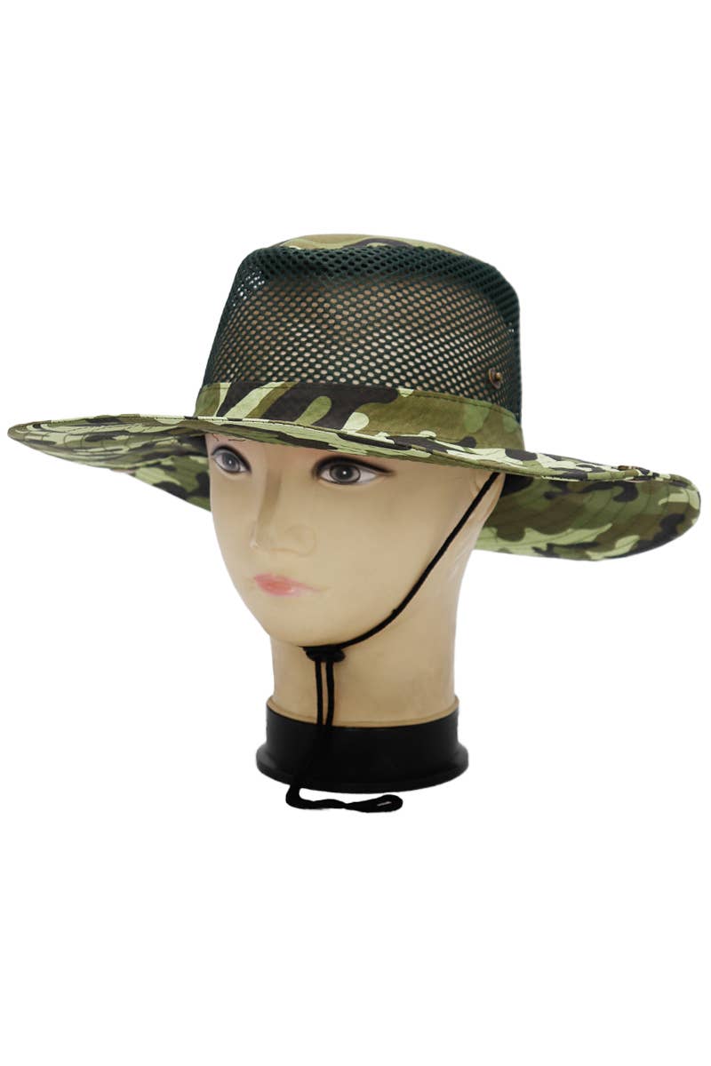 Oliva Camo Camouflage Boonie Hat