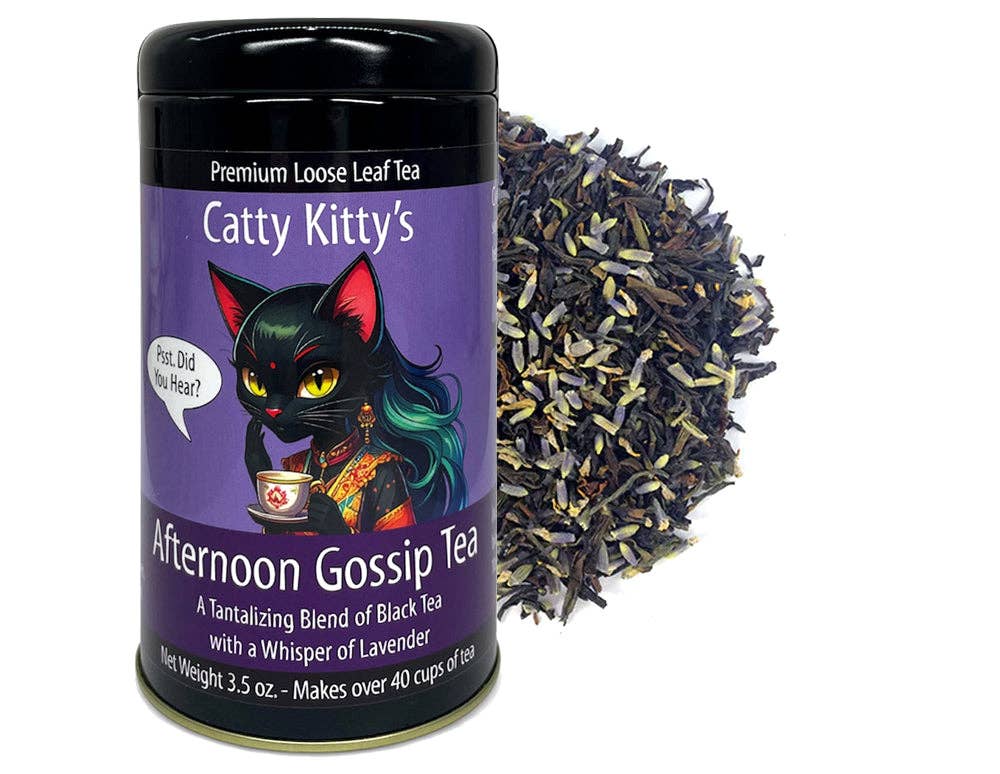 Catty Kitty's Afternoon Gossip Tea: 2 oz Pouch