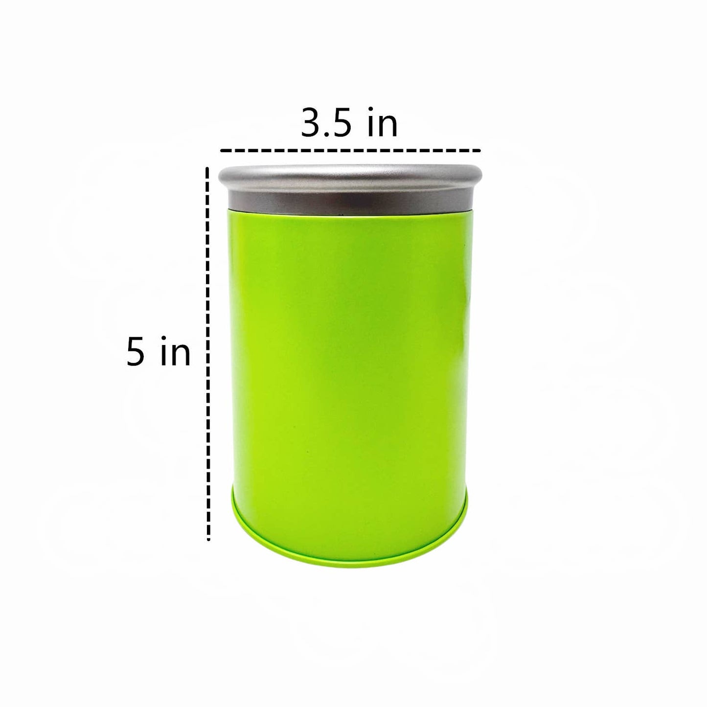 Large Airtight Metal Tea Tins with Lids 27oz/800ml Container