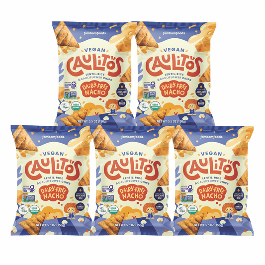 Caulitos Dairy-free Nacho   5.5oz Bags