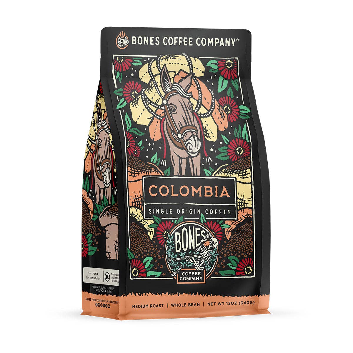 Colombia Single-Origin Coffee | 12oz | Ground