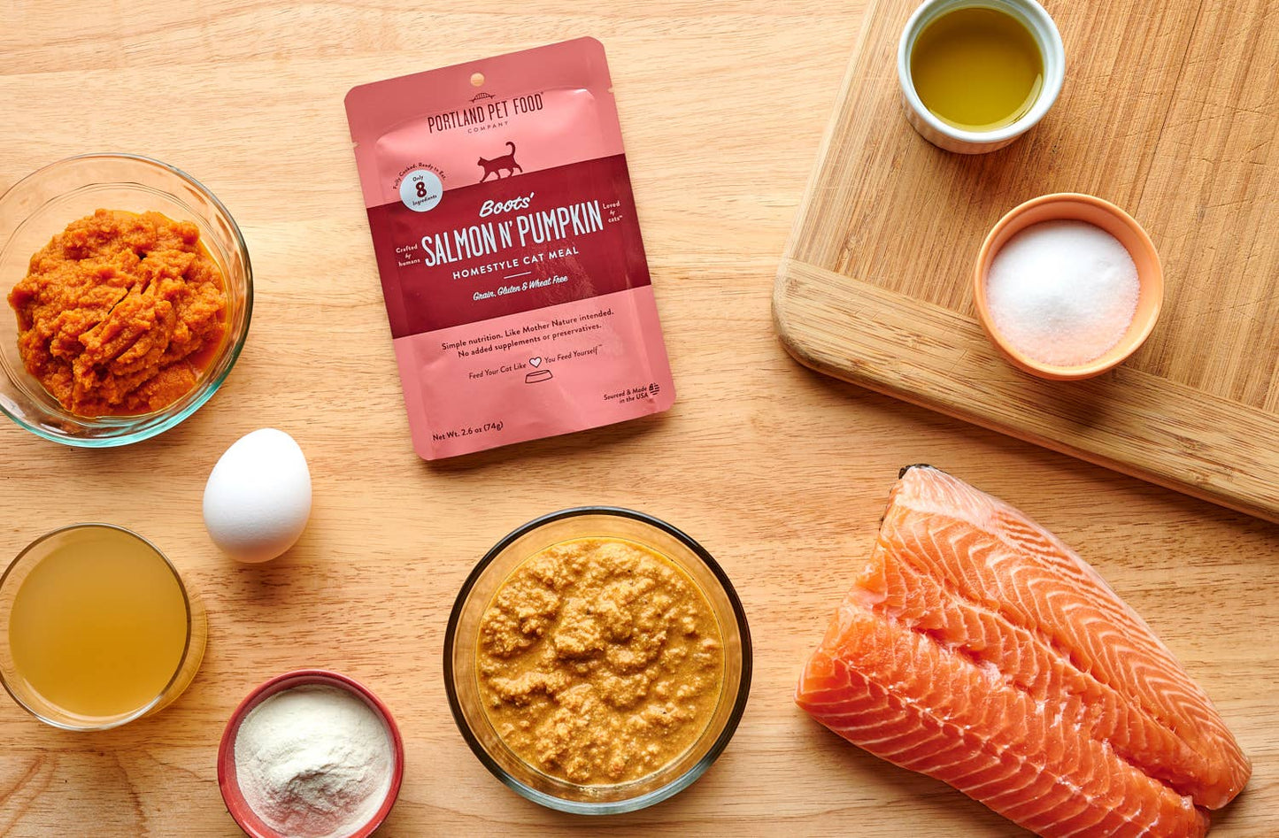Boots' Salmon N' Pumpkin Human Grade Fresh Wet Food