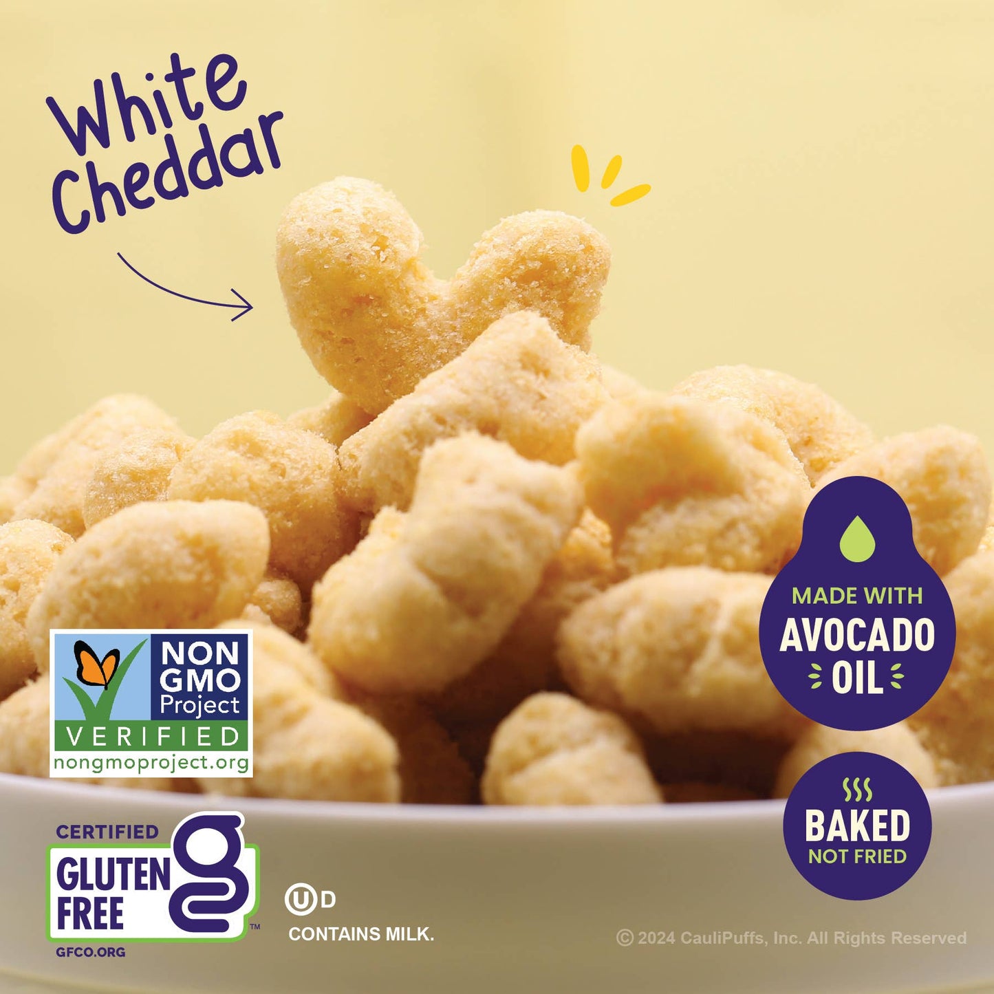 CauliPuffs White Cheddar Puffs