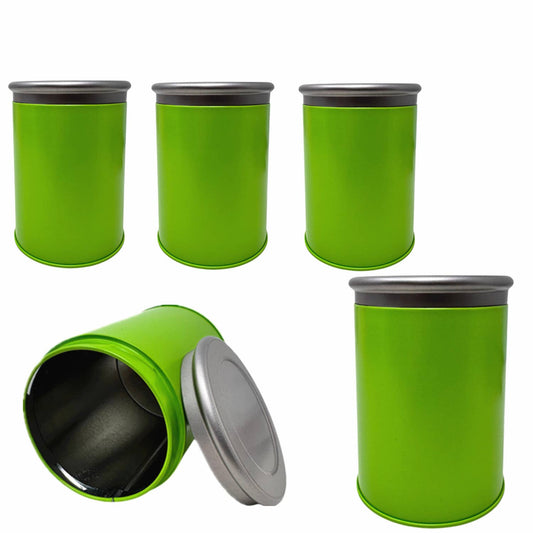 Large Airtight Metal Tea Tins with Lids 27oz/800ml Container