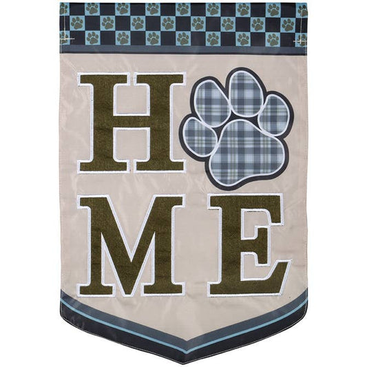 "Pet Home" Garden Flag