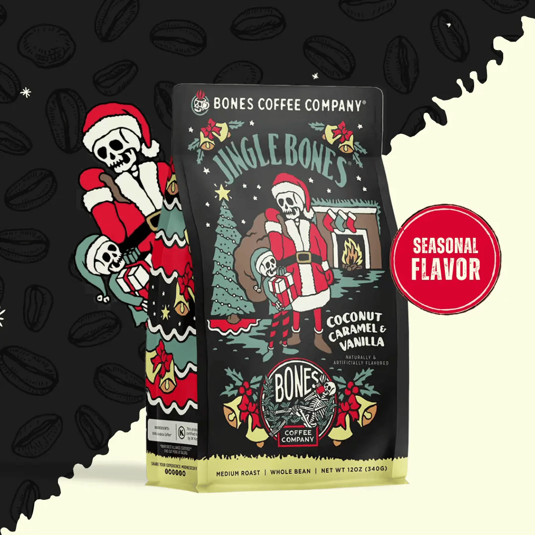 Jingle Bones Christmas Coffee | 12oz | Ground     [REVIEW]