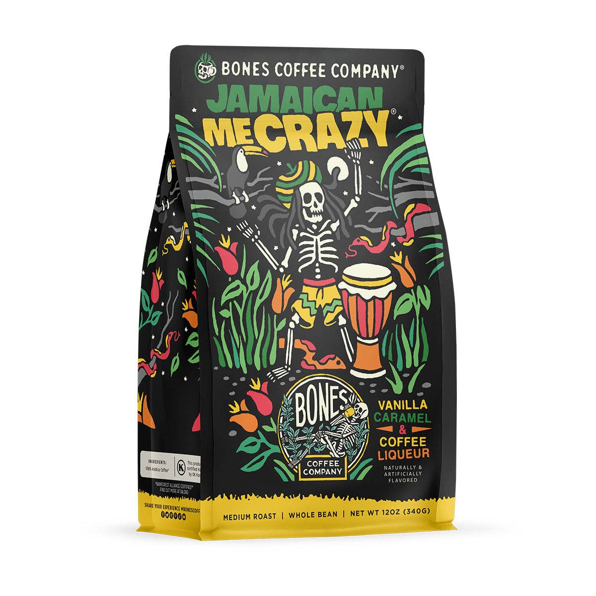 Jamaican Me Crazy® Coffee | 12oz | Ground
