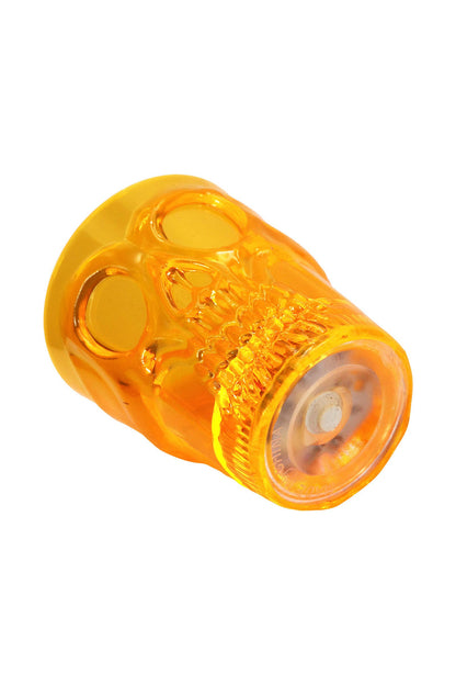 Halloween Skull Led Color Plastic Shot Glass: ONE SIZE