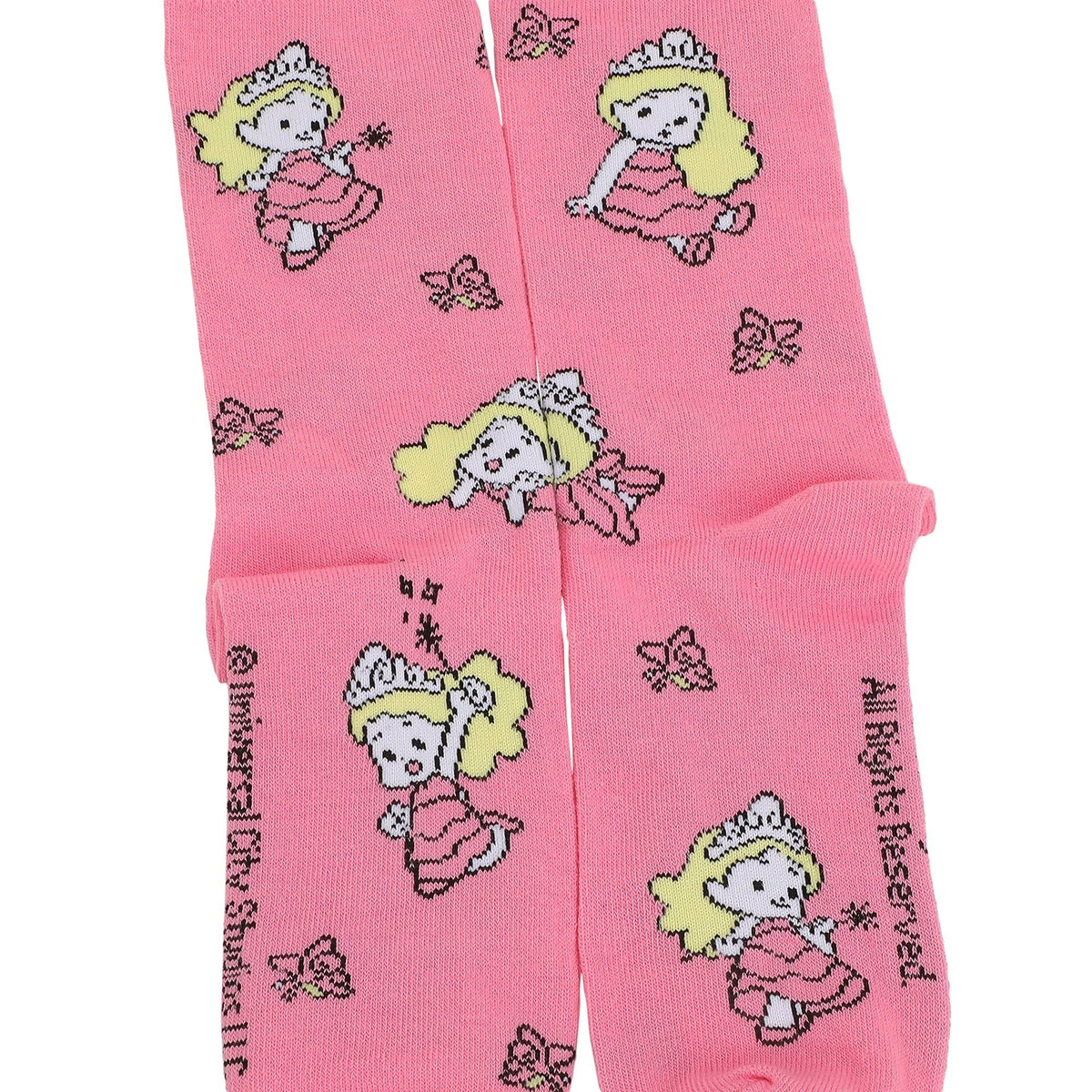 Wicked Glinda and Elphaba Casual Crew Socks 4 Pack