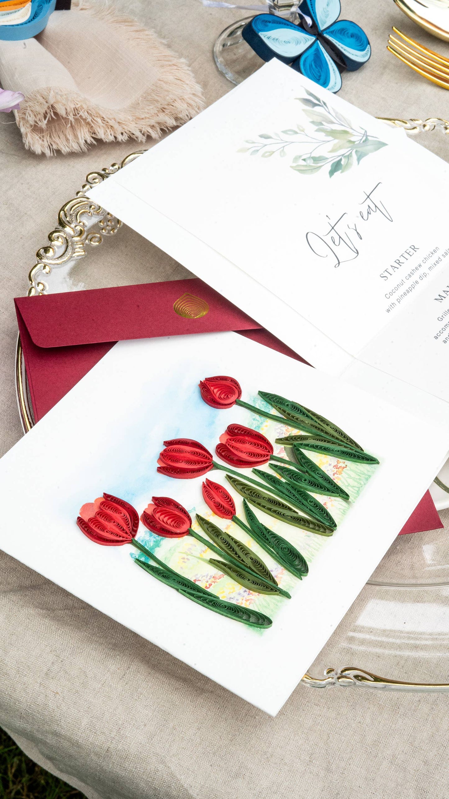 Red Tulip Field