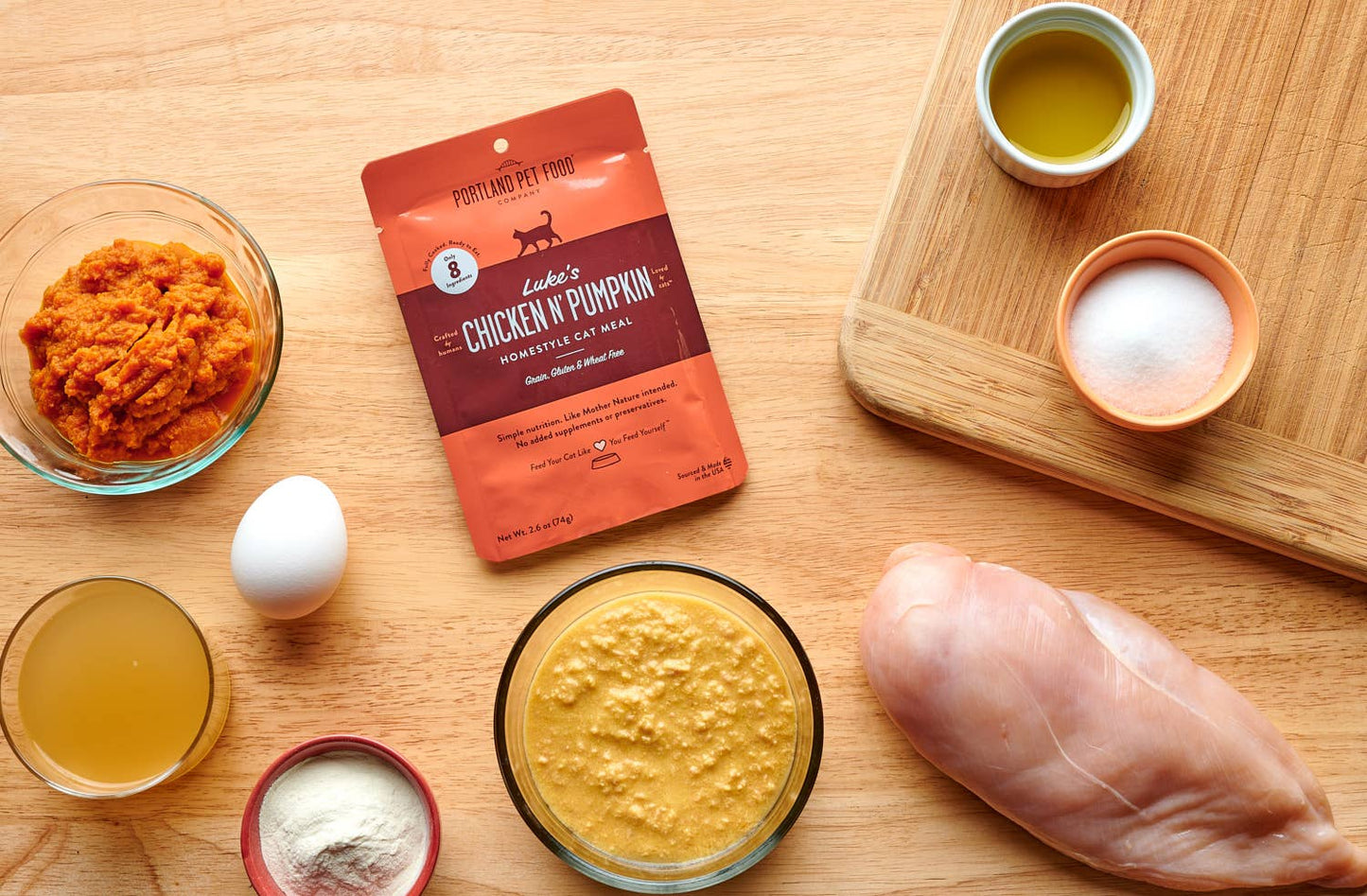 Luke's Chicken N' Pumpkin Human Grade Fresh Wet Food