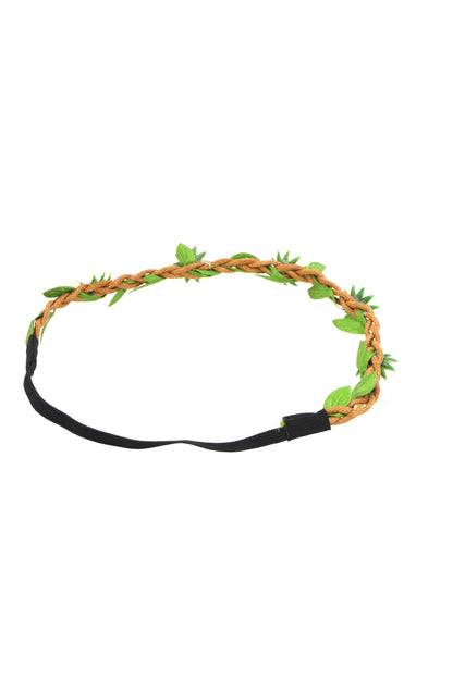 Artificial Daisy Floral Crown Elastic Headband