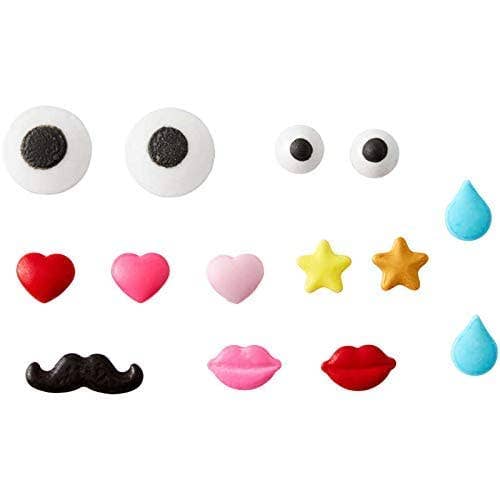 Candy Decorating Kit - Lips, Eyes, Mustaches
