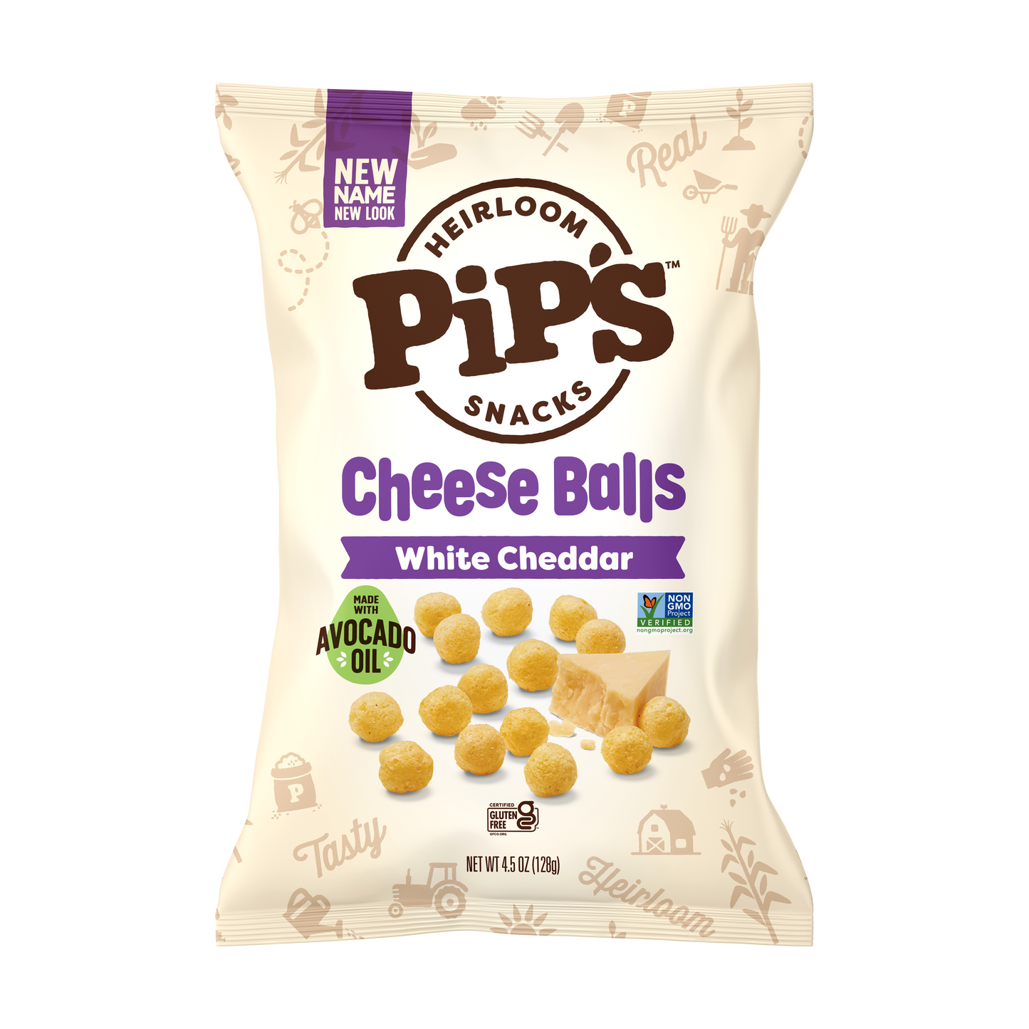 White Cheddar Cheese Balls, 4.5oz